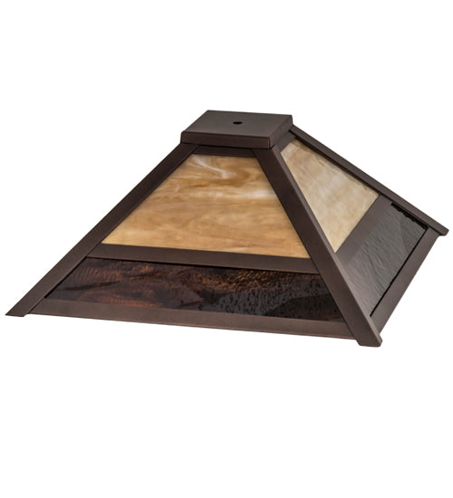 Meyda Tiffany Lighting 178900 Mission Shade Lamp Shade Bronze / Dark