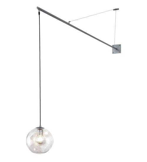 Meyda Tiffany Bola 178972 Pendant Light - Sparkle Silver