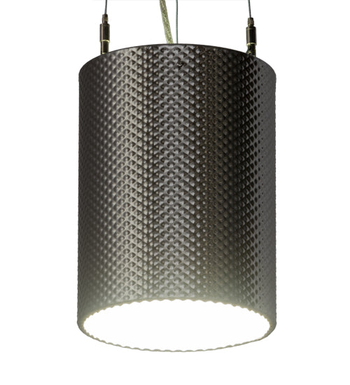 Meyda Tiffany Cilindro 179030 Pendant Light - Stainless Steel
