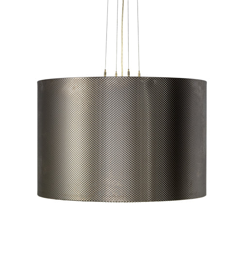 Meyda Tiffany Cilindro 179033 Chandelier Light - Stainless Steel