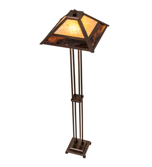 Meyda Tiffany Lighting 179148 Mission Two Light Floor Lamp Lamp Bronze / Dark