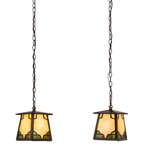 Meyda Tiffany Kirkpatrick 179171 Pendant Light - Copper, Mahogany Bronze