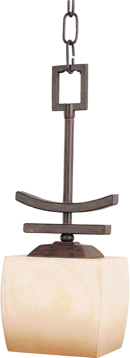 Maxim Asiana 91082WSRC Pendant Light - Roasted Chestnut