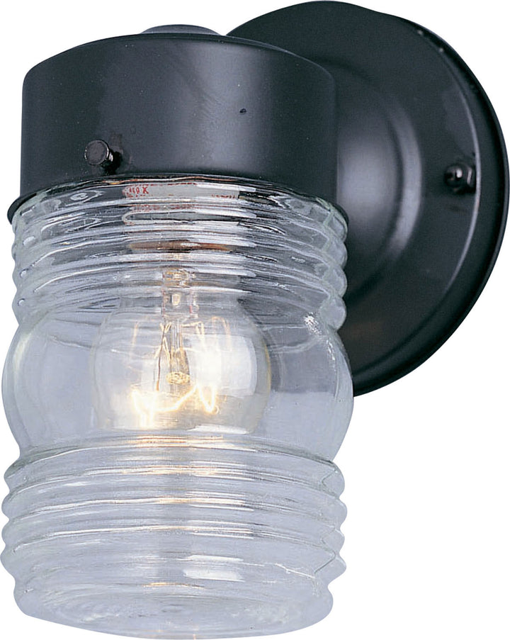 Maxim Lighting 92001CLBK  Side Door Utility Light Black