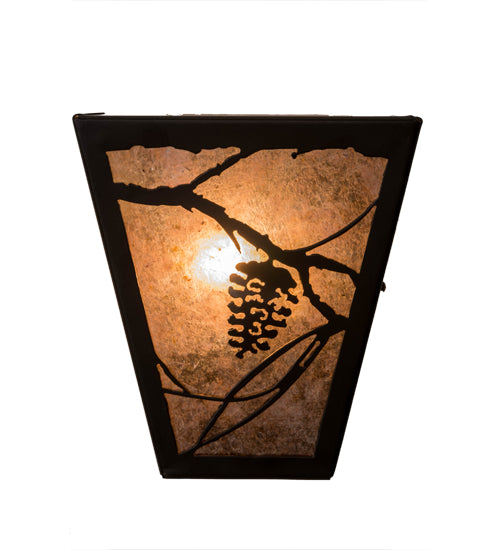 Meyda Tiffany Whispering Pines 179281 Wall Light - Timeless Bronze