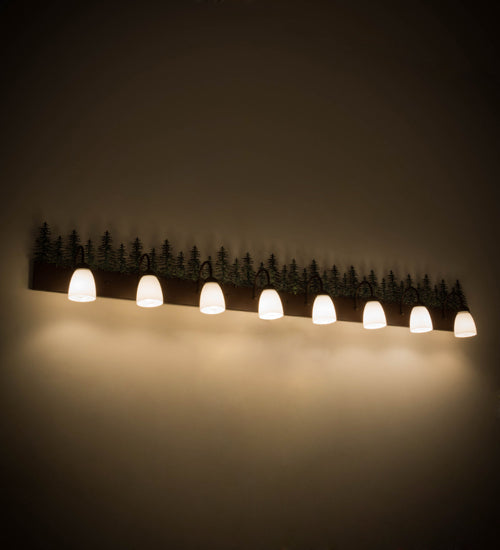 Meyda Tiffany Tall Pines 179338 Bath Vanity Light 82 in. wide - Cafe-Noir