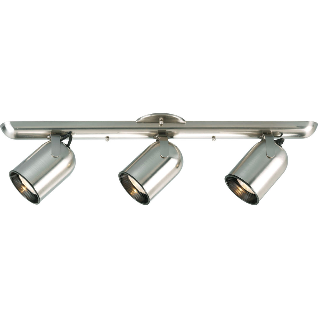 Progress Lighting P6160-09 Directional Three Light Wall/Ceiling Fixture Track Light Pewter, Nickel, Silver