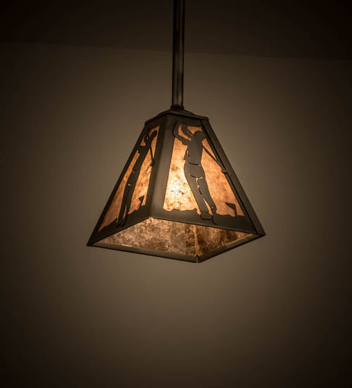Meyda Tiffany Golf 179549 Pendant Light - Steel