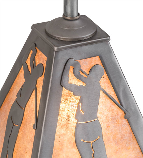 Meyda Tiffany Golf 179549 Pendant Light - Steel