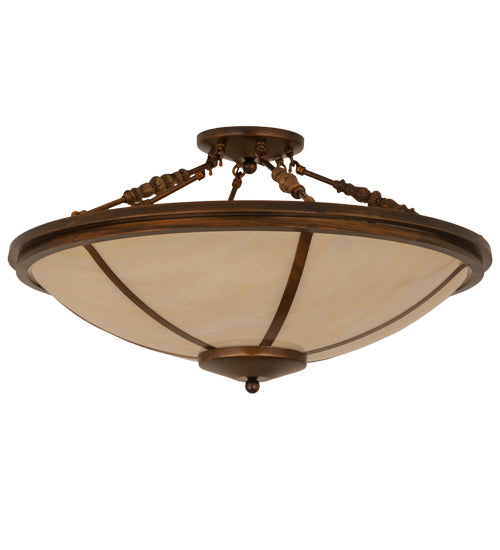 Meyda Tiffany Commerce 179573 Ceiling Light - Vintage Copper