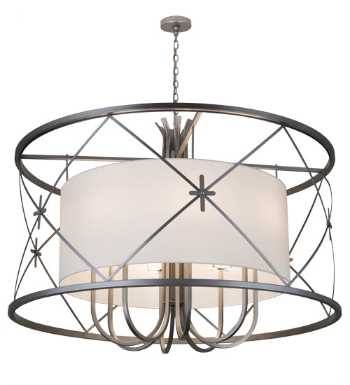 Meyda Tiffany Penelope 179590 Chandelier Light - Nickel