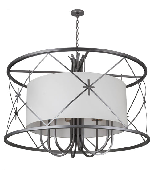 Meyda Tiffany Penelope 179590 Chandelier Light - Nickel