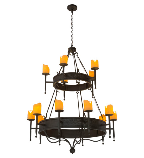 Meyda Tiffany Marta 179668 Chandelier Light - Oil Rubbed Bronze