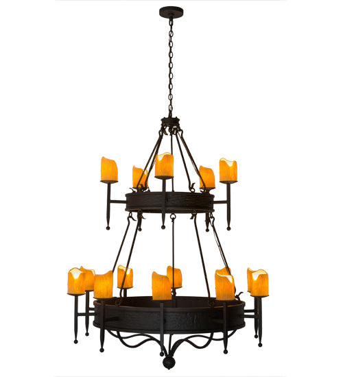 Meyda Tiffany Marta 179668 Chandelier Light - Oil Rubbed Bronze