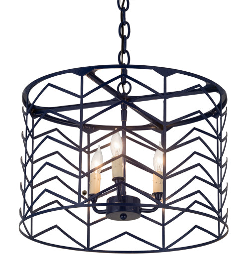 Meyda Tiffany Cilindro 179675 Chandelier Light - Antique Copper