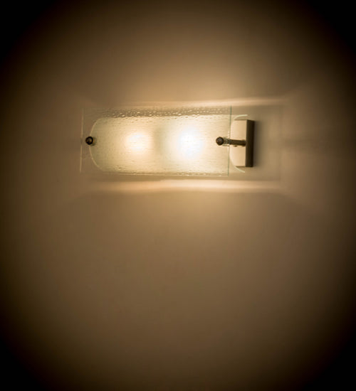 Meyda Tiffany Quadrato 179700 Bath Vanity Light 16 in. wide - Nickel