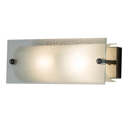 Meyda Tiffany Quadrato 179700 Bath Vanity Light 16 in. wide - Nickel