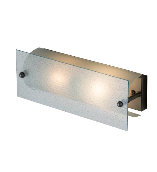 Meyda Tiffany Quadrato 179700 Bath Vanity Light 16 in. wide - Nickel