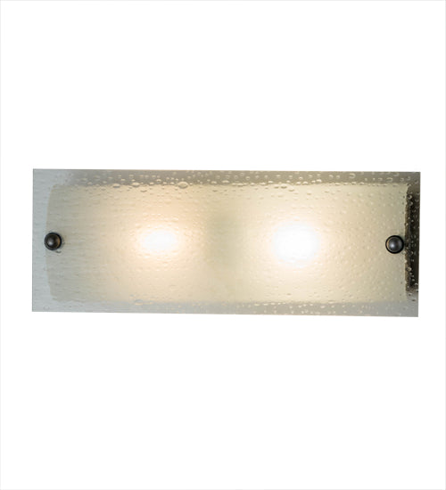 Meyda Tiffany Quadrato 179700 Bath Vanity Light 16 in. wide - Nickel