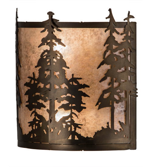 Meyda Tiffany Tall Pines 179749 Wall Light - Antique Copper