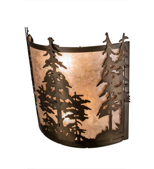 Meyda Tiffany Tall Pines 179749 Wall Light - Antique Copper