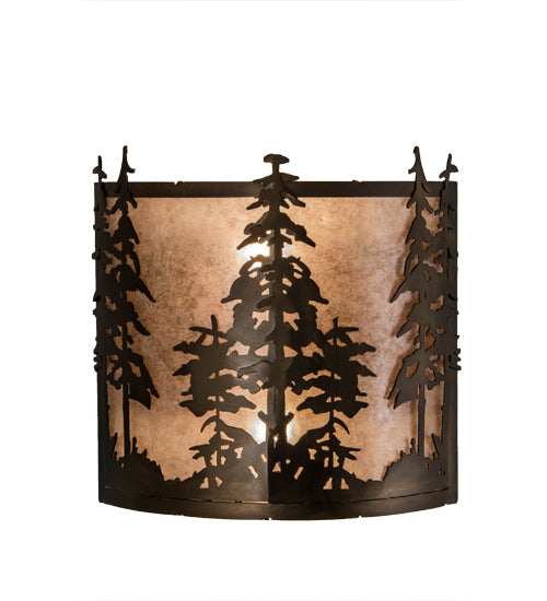 Meyda Tiffany Tall Pines 179749 Wall Light - Antique Copper