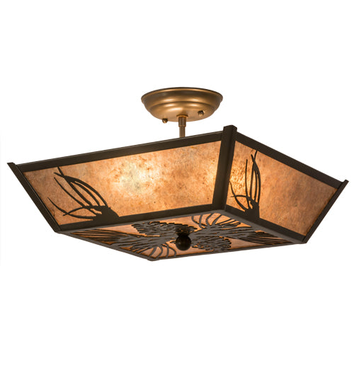Meyda Tiffany Mountain Pine 179771 Ceiling Light - Timeless Bronze