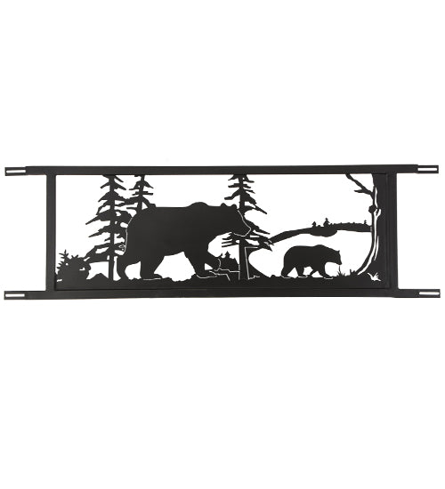Meyda Tiffany Lighting 179786 Neversink Bridge Decor Mirror Black