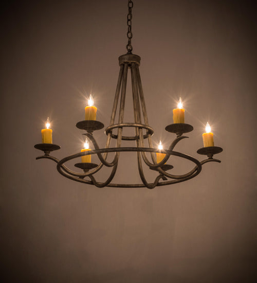Meyda Tiffany Octavia 179905 Chandelier Light - Antique Copper