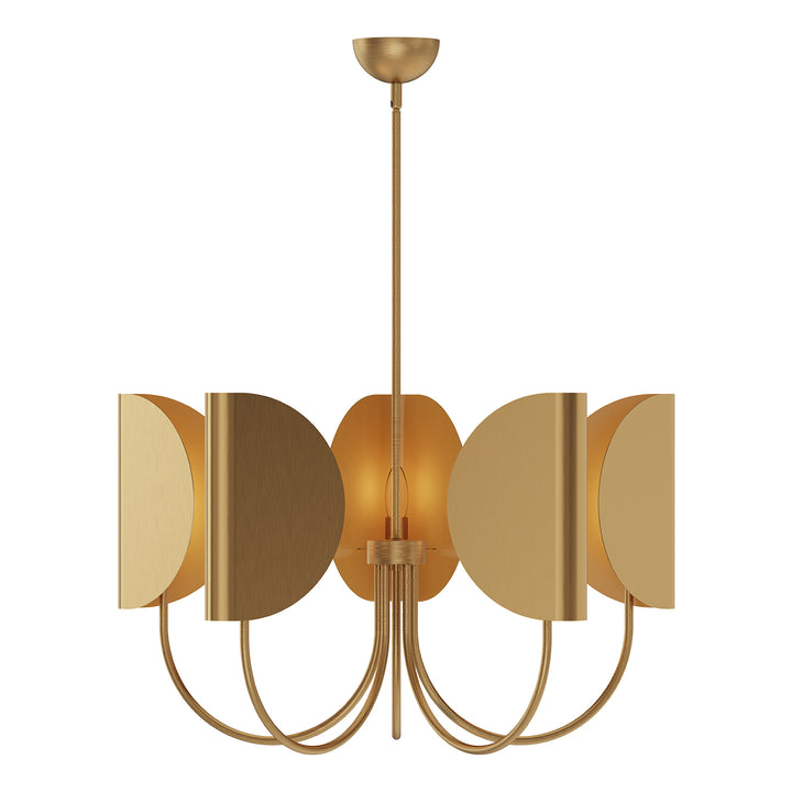 Alora Mood seno CH450732AG Chandelier Light - Aged Gold