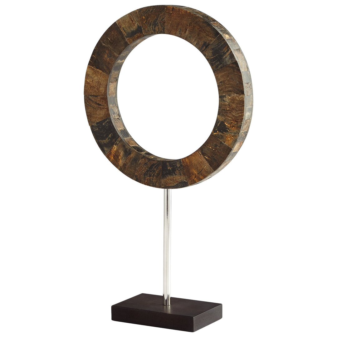 Cyan 07217 Sculptures (Various) - Brown And Stainless Steel