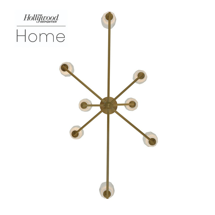 Kalco June 511560WB Chandelier Light - Winter Brass