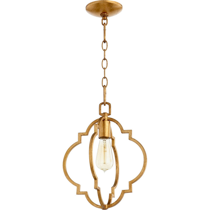 Quorum Dublin 3842-74 Pendant Light - Gold Leaf