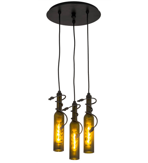 Meyda Tiffany Tuscan Vineyard 180049 Pendant Light - French Bronzed