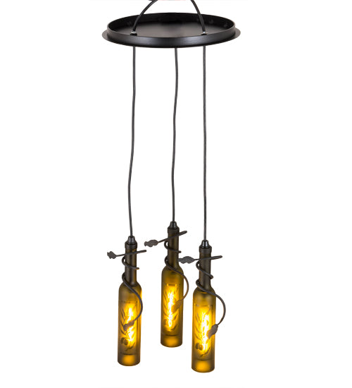 Meyda Tiffany Tuscan Vineyard 180049 Pendant Light - French Bronzed