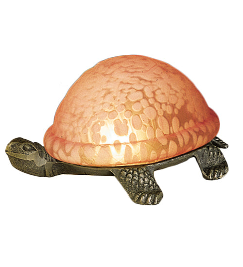 Meyda Tiffany Lighting 18005 Turtle One Light Accent Lamp Lamp Bronze / Dark