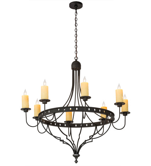 Meyda Tiffany Bottini 180196 Chandelier Light - Wrought Iron