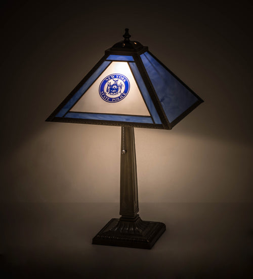 Meyda Tiffany Lighting 180387 Personalized One Light Table Lamp Lamp Bronze / Dark