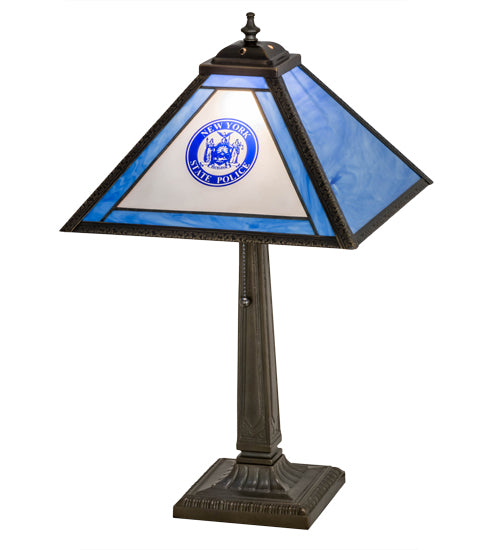 Meyda Tiffany Lighting 180387 Personalized One Light Table Lamp Lamp Bronze / Dark
