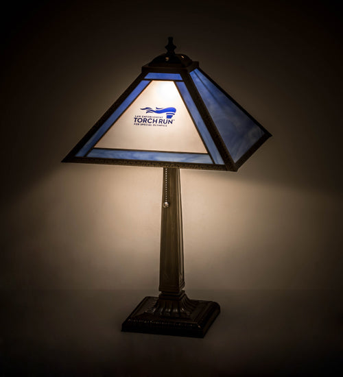 Meyda Tiffany Lighting 180397 Personalized One Light Table Lamp Lamp Bronze / Dark