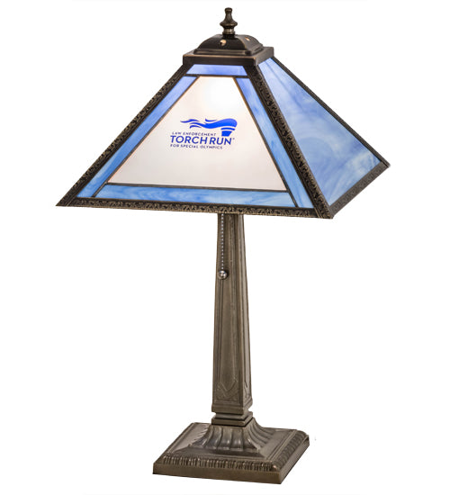 Meyda Tiffany Lighting 180397 Personalized One Light Table Lamp Lamp Bronze / Dark