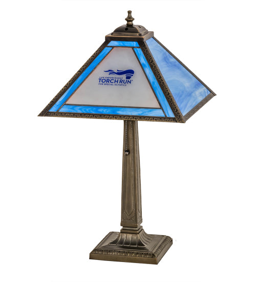 Meyda Tiffany Lighting 180397 Personalized One Light Table Lamp Lamp Bronze / Dark