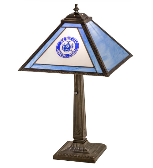 Meyda Tiffany Lighting 180399 Personalized One Light Table Lamp Lamp Bronze / Dark