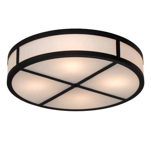 Meyda Tiffany Smythe Craftsman 180507 Ceiling Light - Nickel