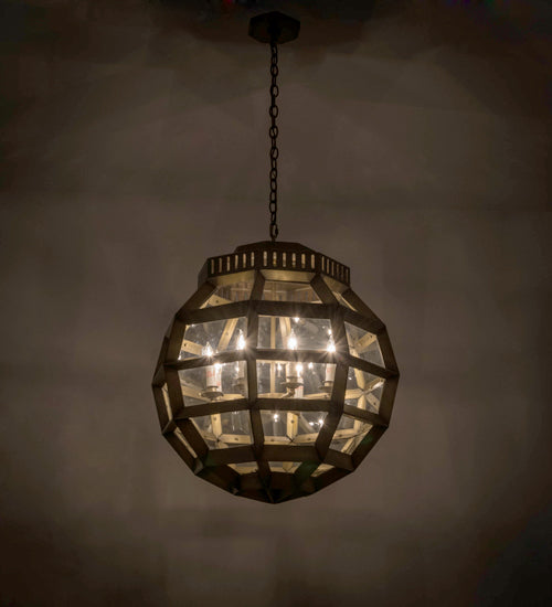 Meyda Tiffany Armoury 180711 Pendant Light - Antique Brass