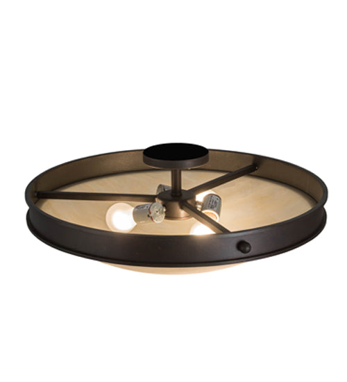 Meyda Tiffany Dionne 180743 Ceiling Light - Copper,Mahogany Bronze