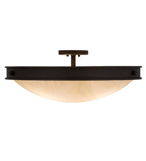 Meyda Tiffany Dionne 180743 Ceiling Light - Copper,Mahogany Bronze
