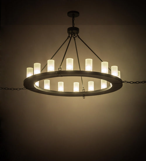 Meyda Tiffany Loxley 180925 Chandelier Light - Timeless Bronze