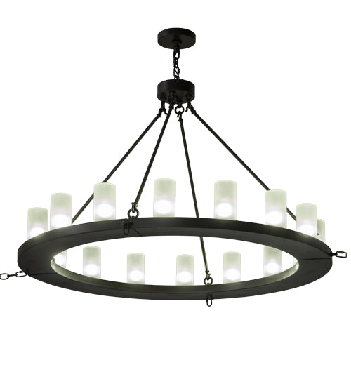 Meyda Tiffany Loxley 180925 Chandelier Light - Timeless Bronze