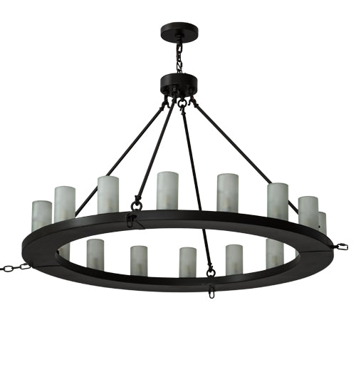 Meyda Tiffany Loxley 180925 Chandelier Light - Timeless Bronze